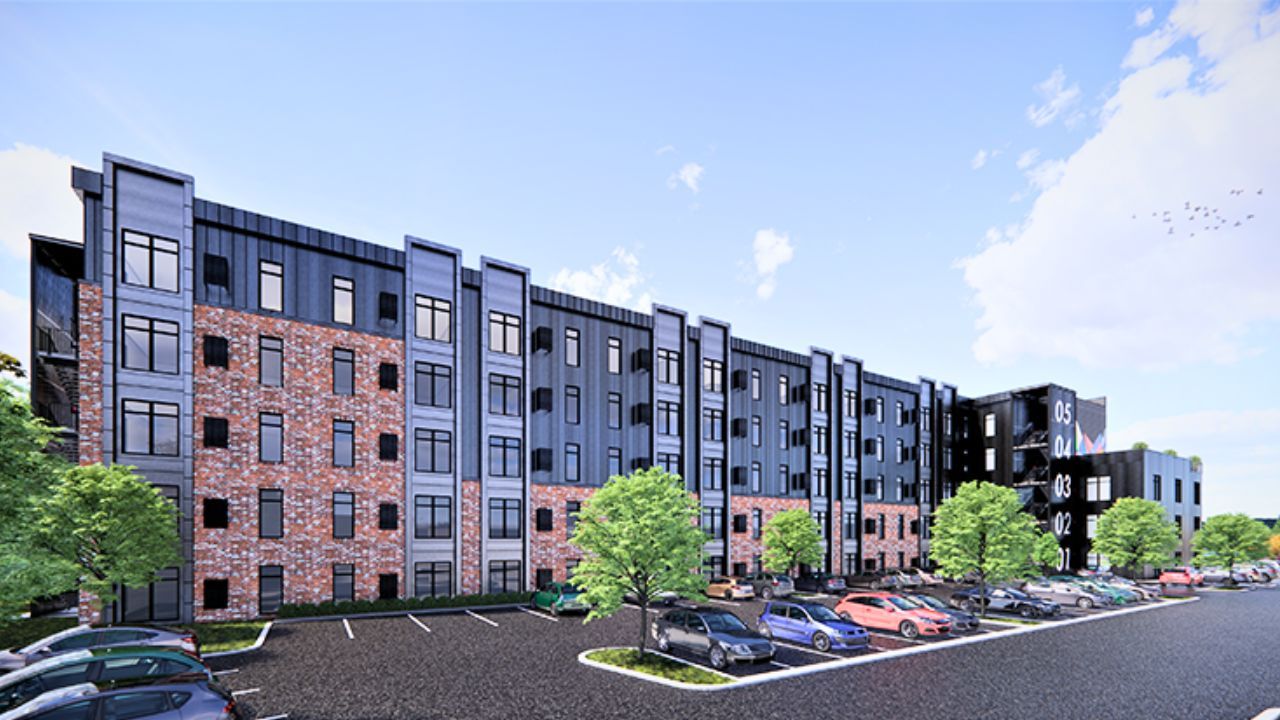 Commercial multifamily apartment complex cabinet installation at Alto Nashville