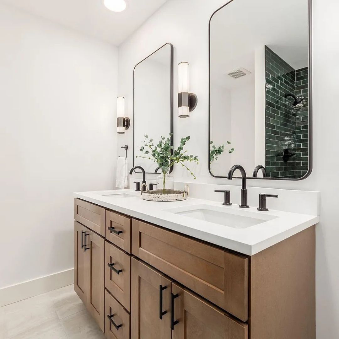 Evans Farm townhouse completed kitchen installation