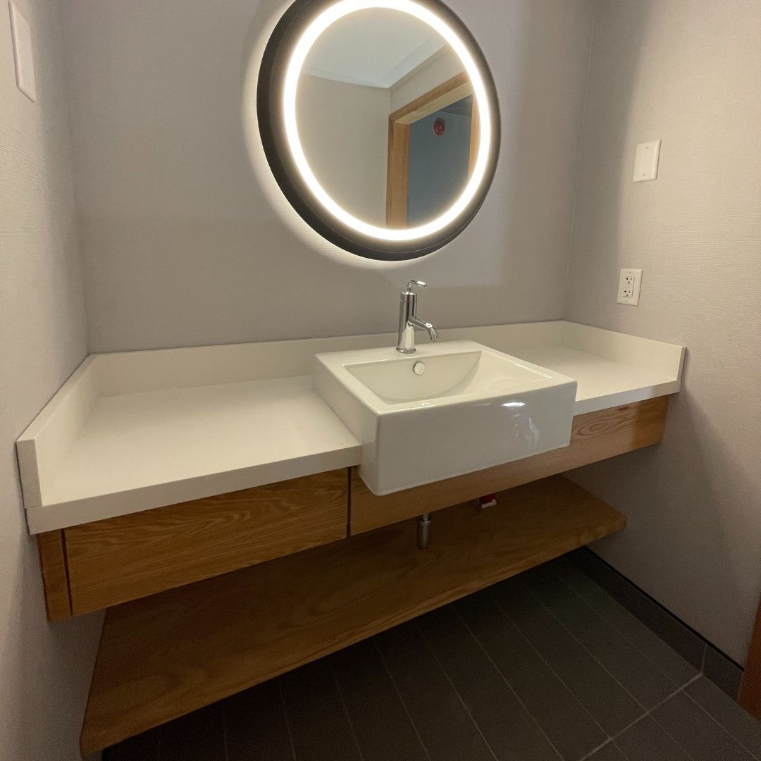 Fairfield by Marriott bathroom vanity
