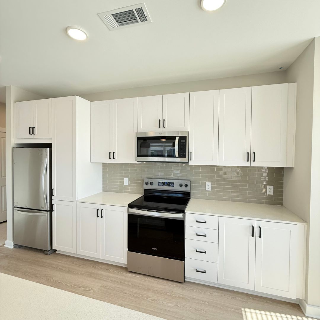 Lake Norman apartment cabinet installation