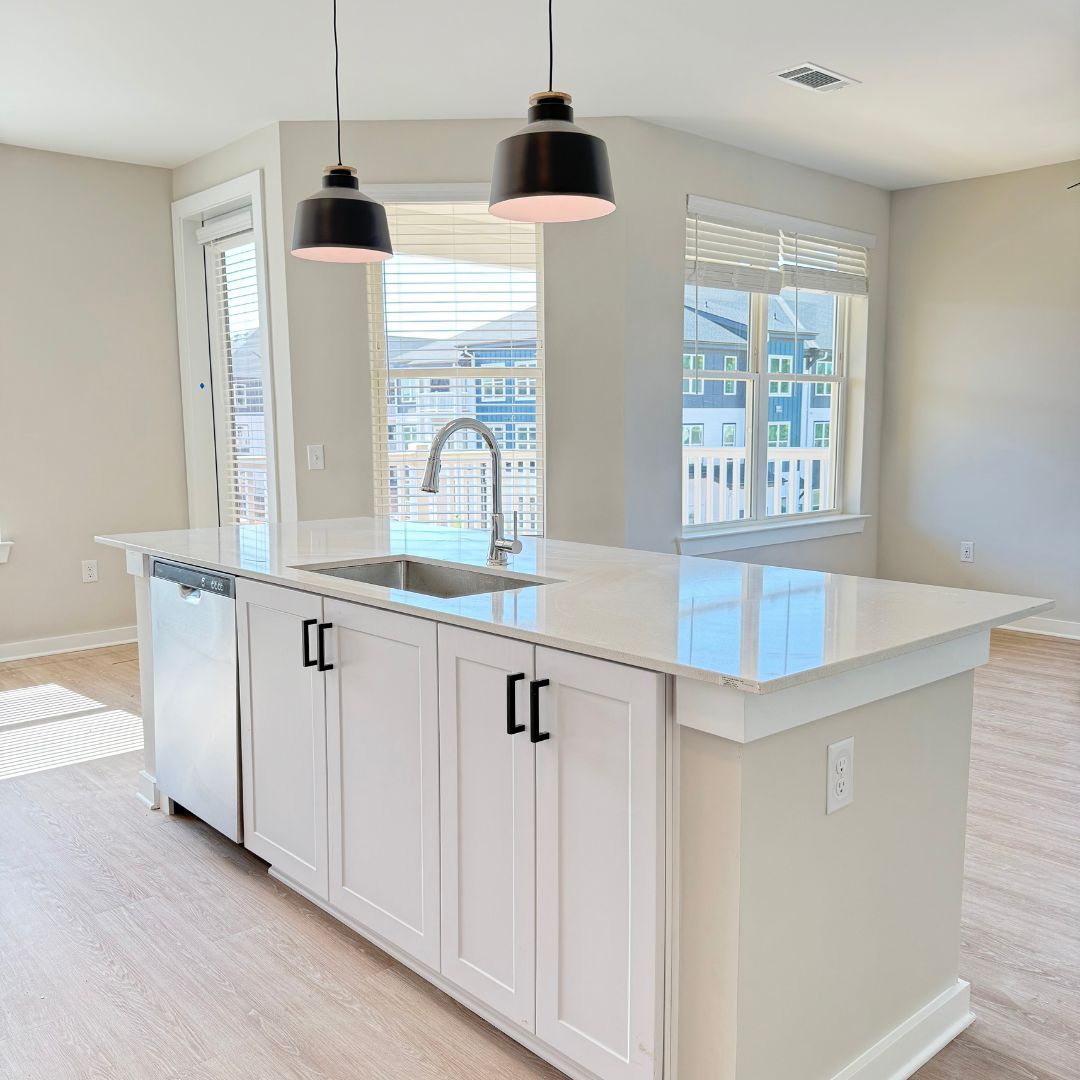 Lake Norman apartment countertop installation
