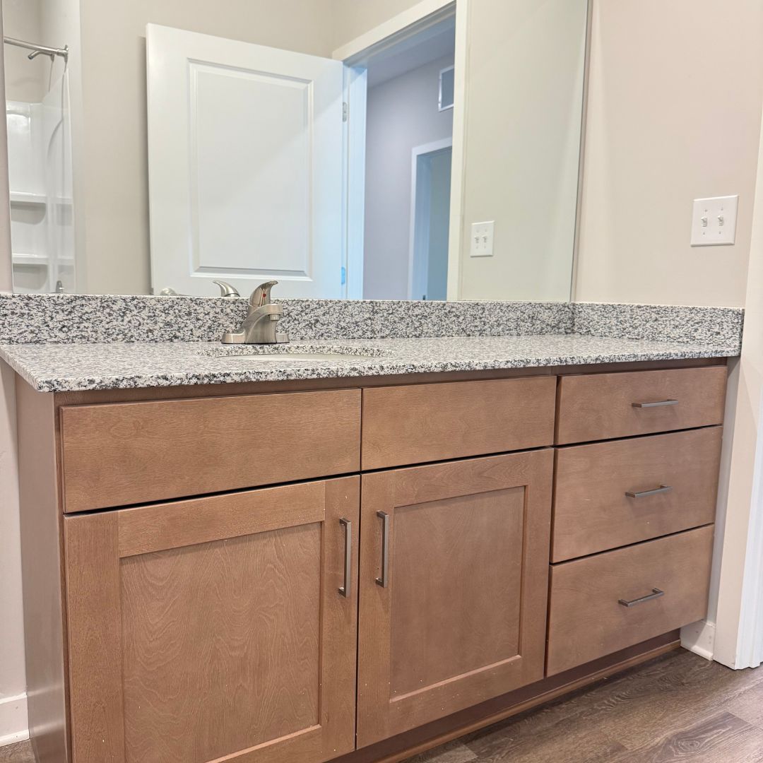 Sojourn Nolensville bathroom vanity installation
